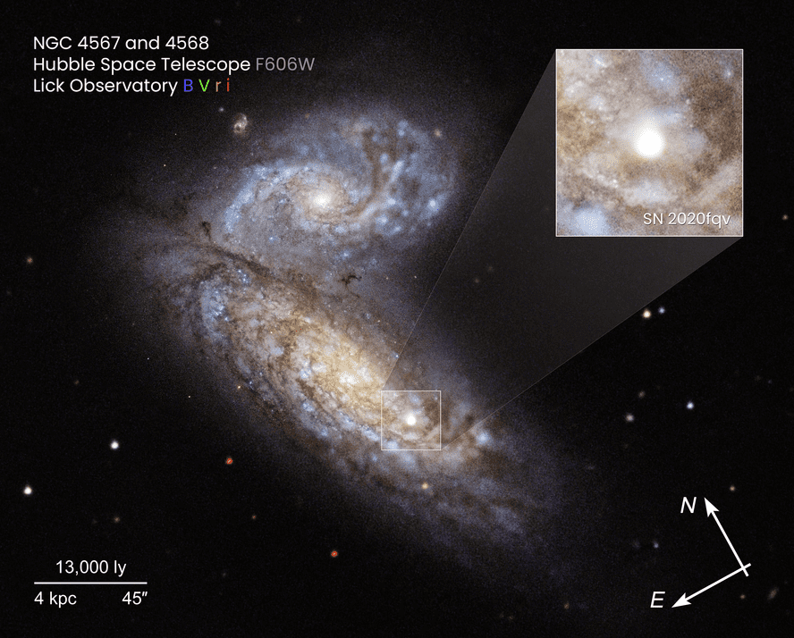 Supernova SN 2020fqv