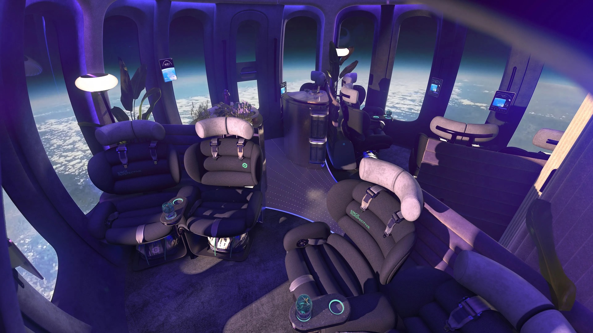 Інтер'єр Spaceship Neptune