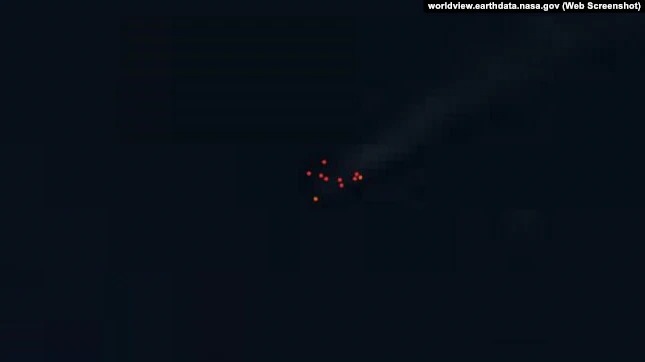Пожежа в Чорному морі