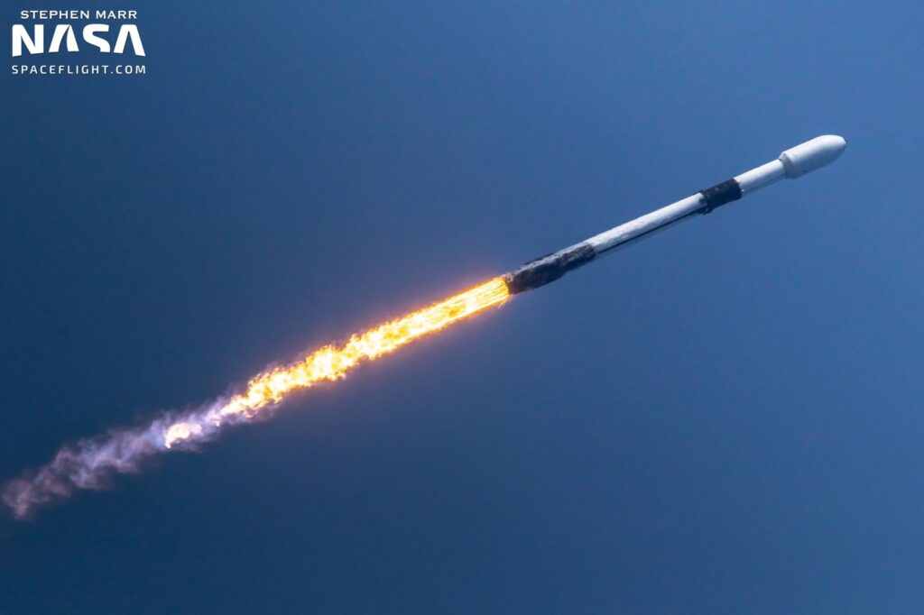 Запуск спутника Nilesat 301