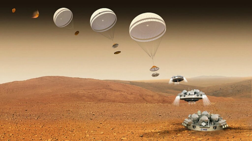 Як ExoMars мав прибути на червону планету