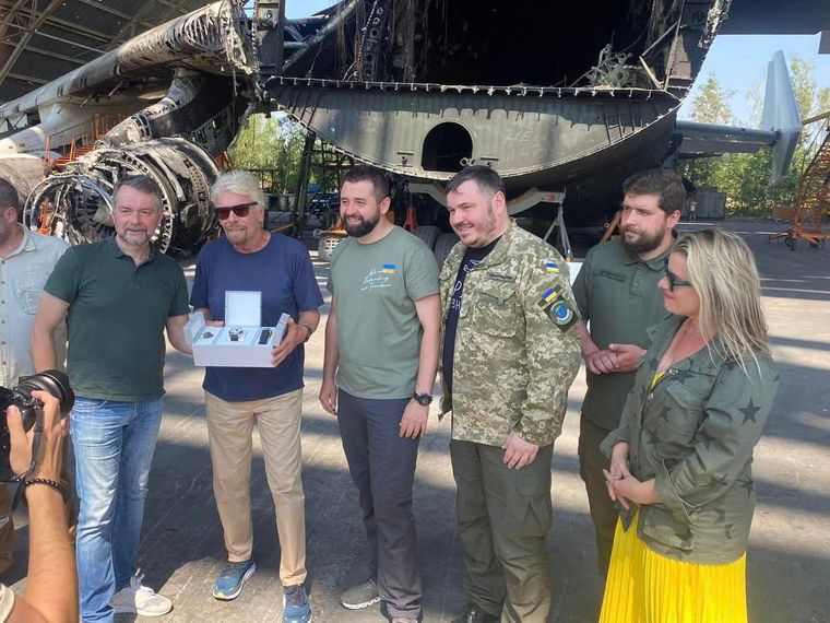 Бренсон у Києві