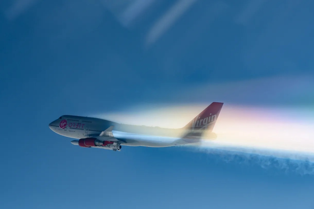 Boeing 747 Cosmic Girl компанії Virgin Orbit