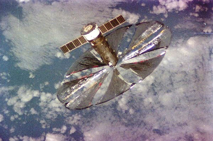 Російське сонячне вітрило Сонячне вітрило «Знамя-2»