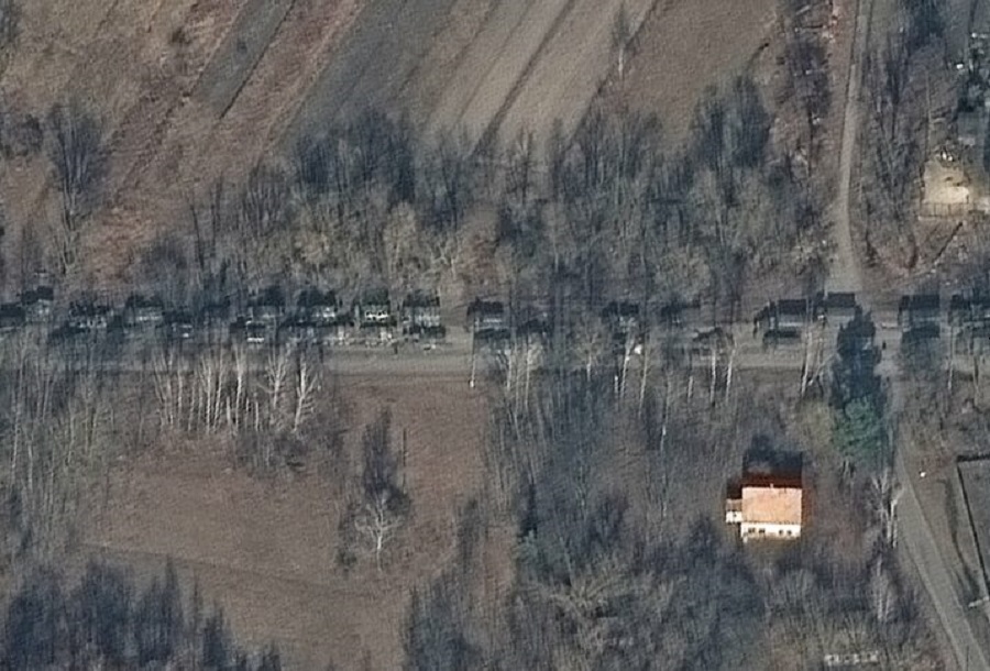 Початок вторгнення росіян в Україну