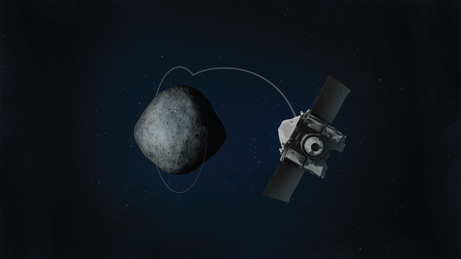 OSIRIS-REx біля астероїда Бенну