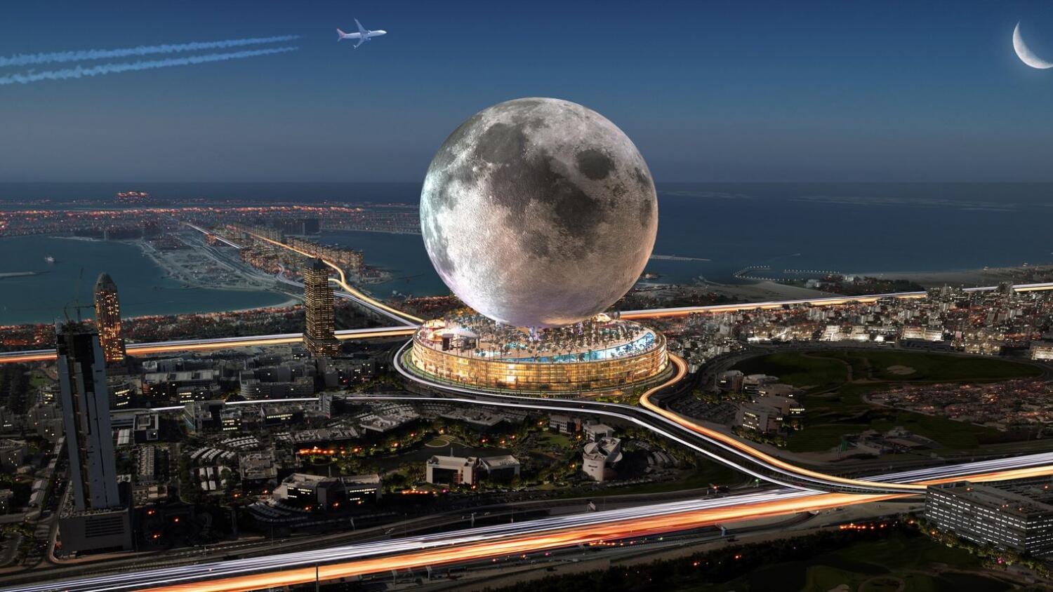 Місячний готель Moon в Дубай. Фото: Moon World Resorts