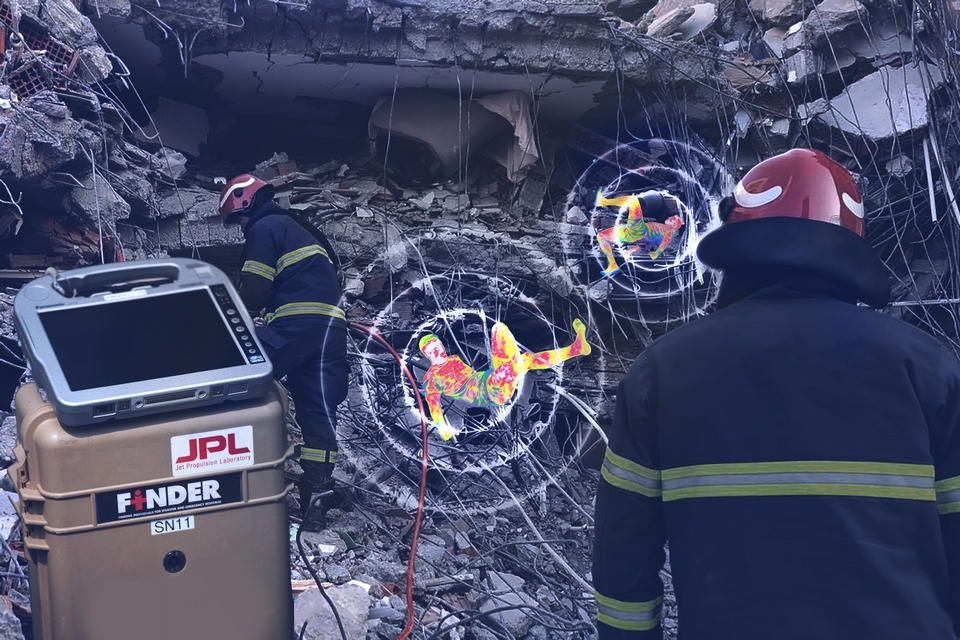 FINDER допоможе знайти людей під завалами FINDER допоможе знайти людей під завалами