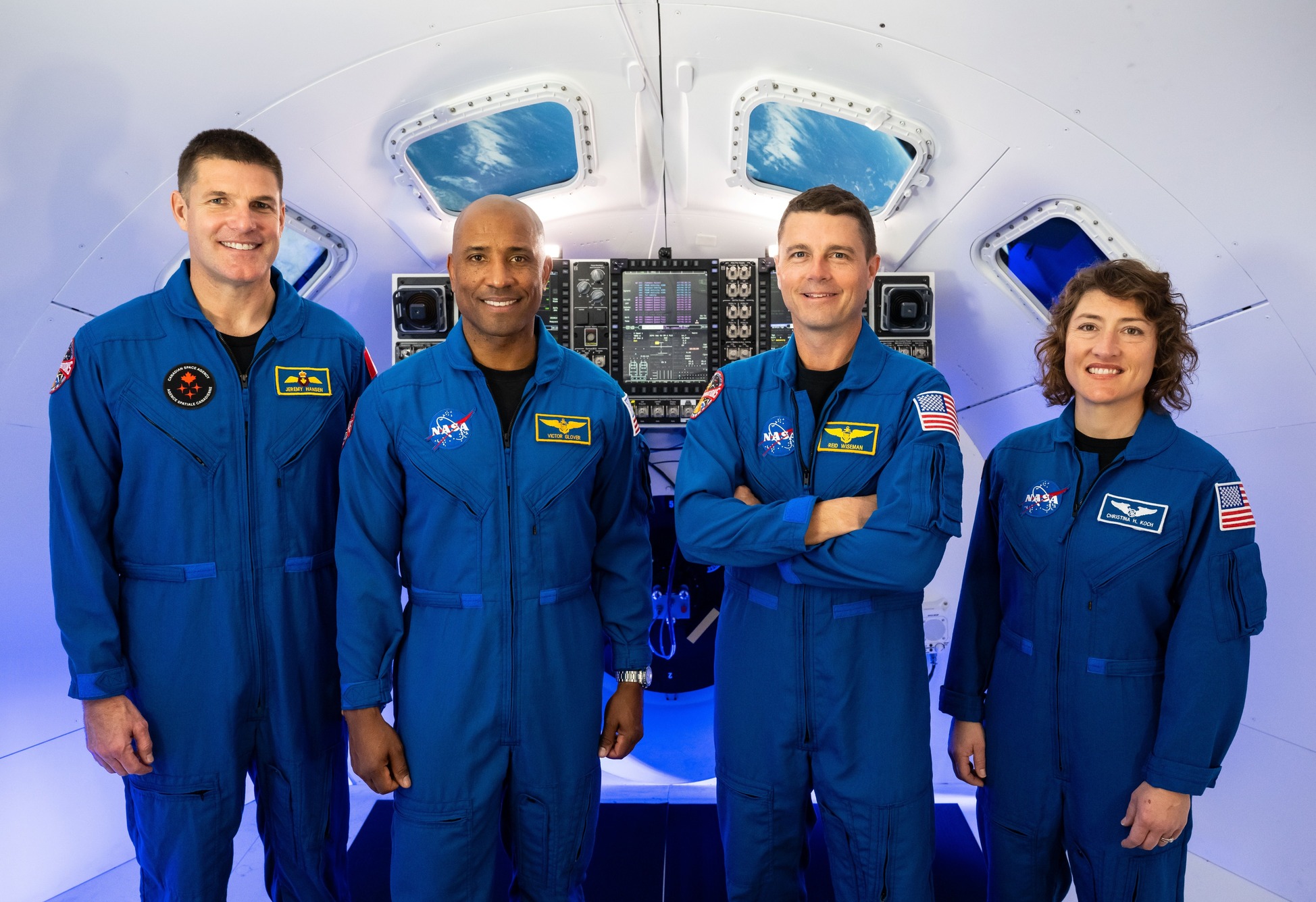 Екіпаж місії Artemis II готується анвчатись керувати космічним кораблем Orion