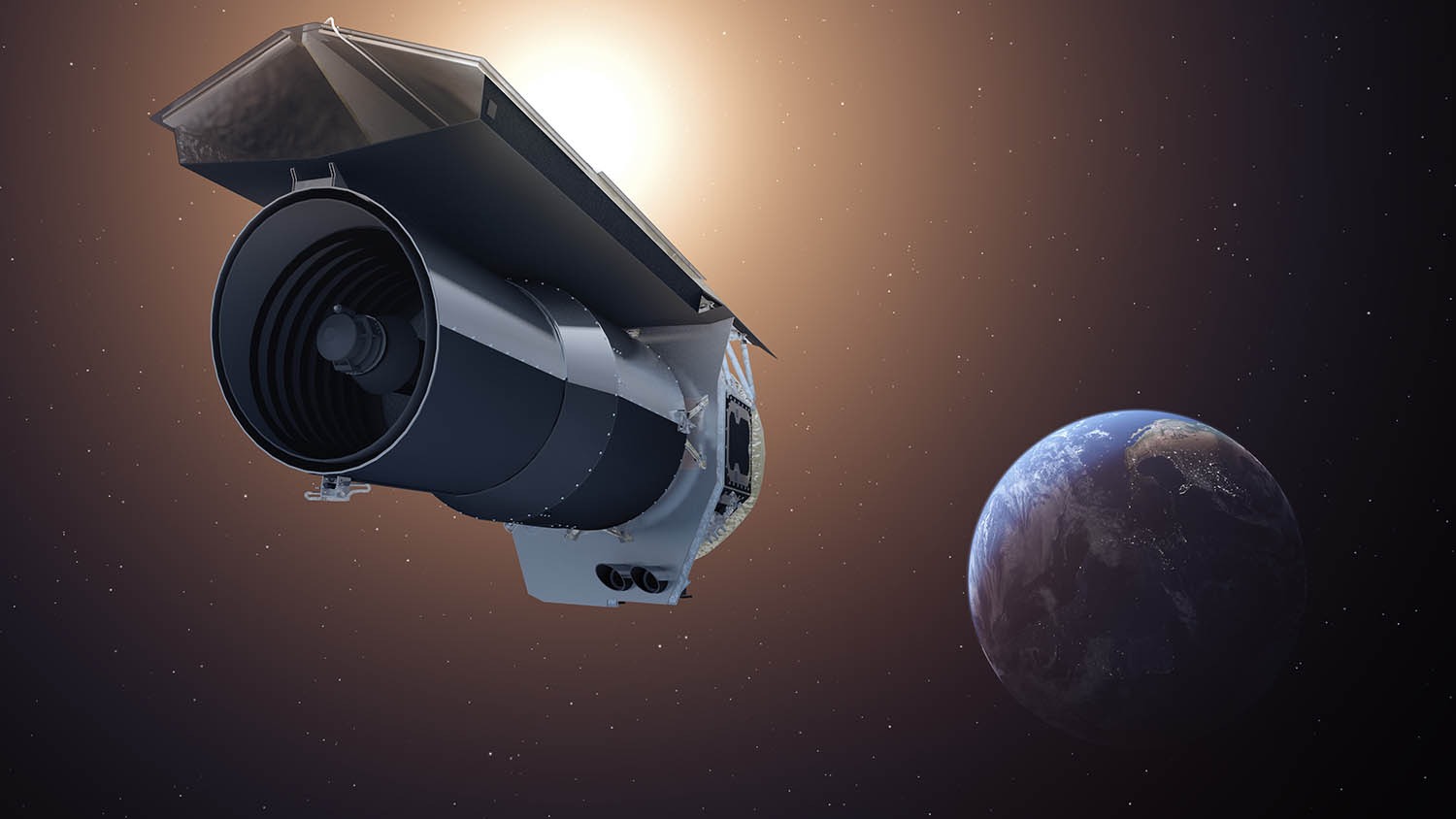 Ілюстрація космічного телескопа NASA Spitzer