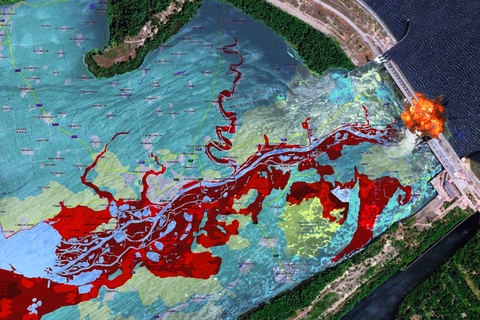 Підрив Каховської ГЕС Підрив Каховської ГЕС