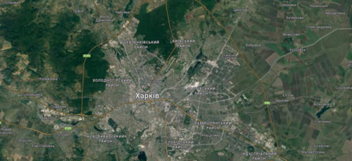 Харків на картах Google Maps Харків на картах Google Maps