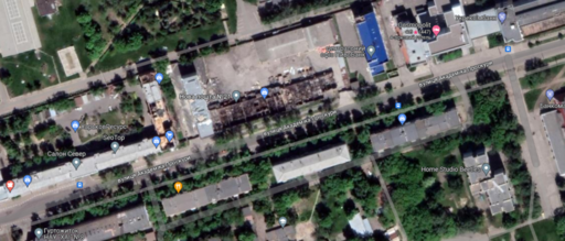 Зруйнована «Нова пошта» Зруйнована «Нова пошта»