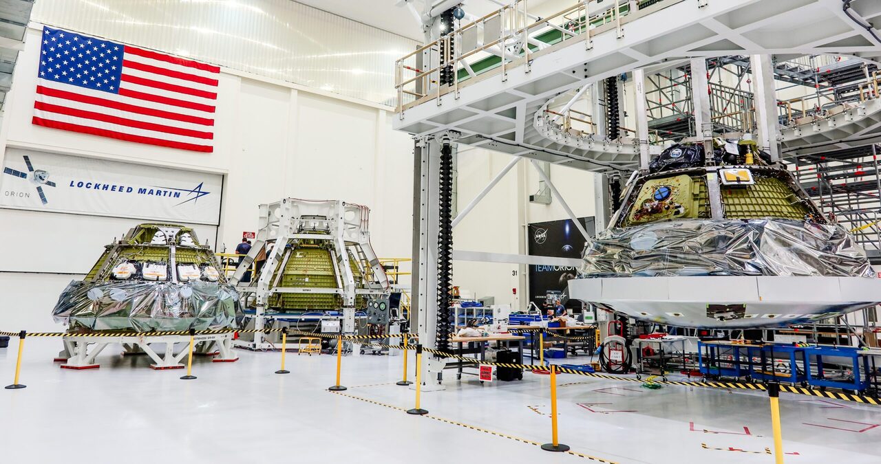 Збірка космічних кораблів Orion для місій Artemis II, Artemis III та Artemis IV