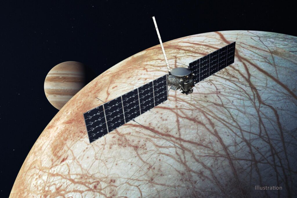 Апаратура Europa Clipper дозволяє бачити під поверхнею криги Апаратура Europa Clipper дозволяє бачити під поверхнею криги