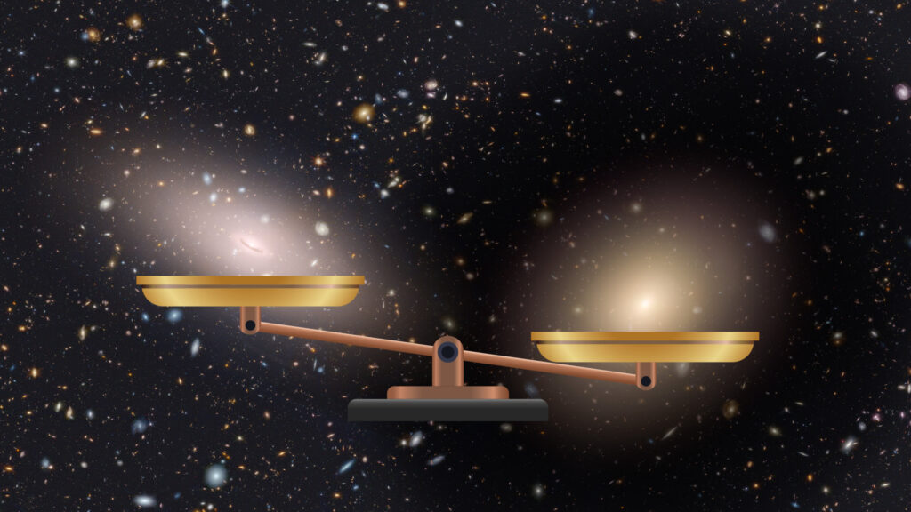 Темная материя в галактике NGC 1277 Темная материя в галактике NGC 1277