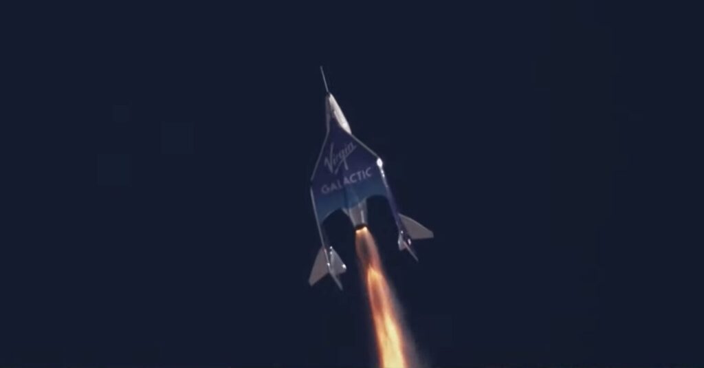 Космоплан Virgin Galactic