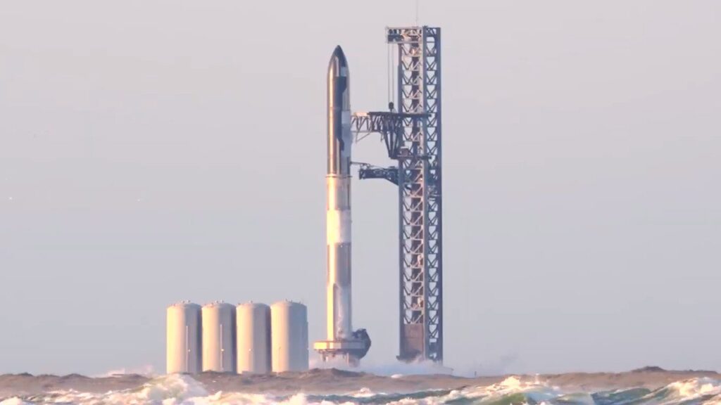 Starship готується до старту Starship готується до старту