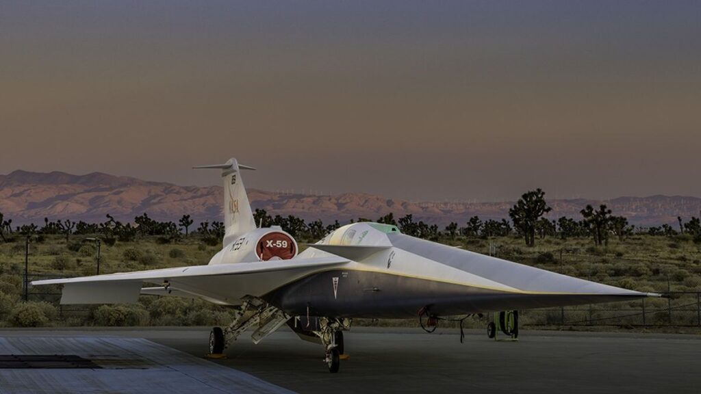Надзвуковий літак X-59 Надзвуковий літак X-59