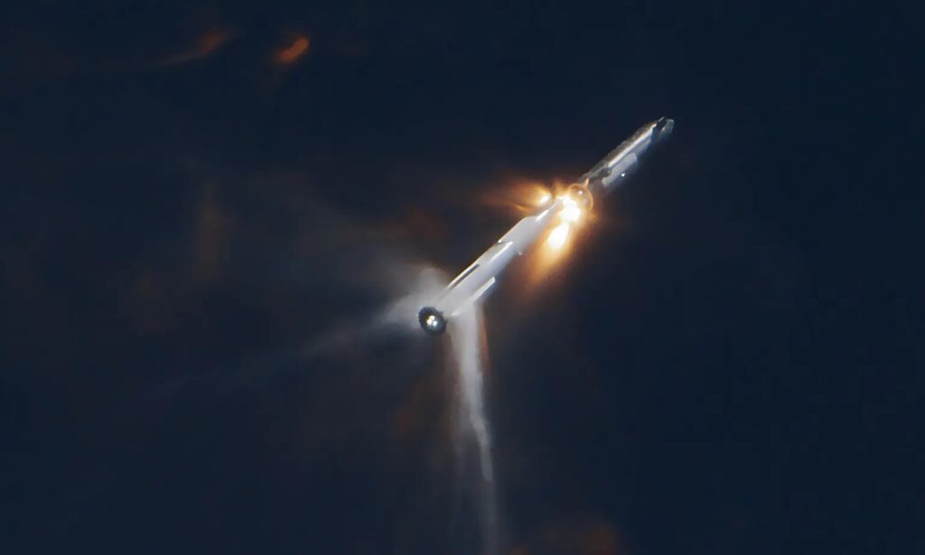 Полет Starship в ноябре 2023 года