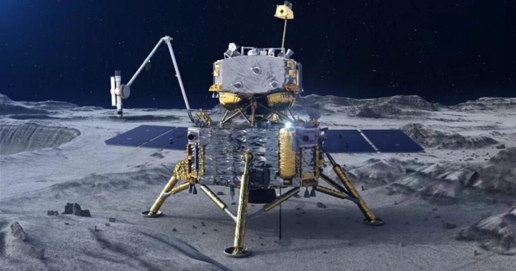 Космічний апарат «Чан'е-6» Космічний апарат «Чан'е-6»