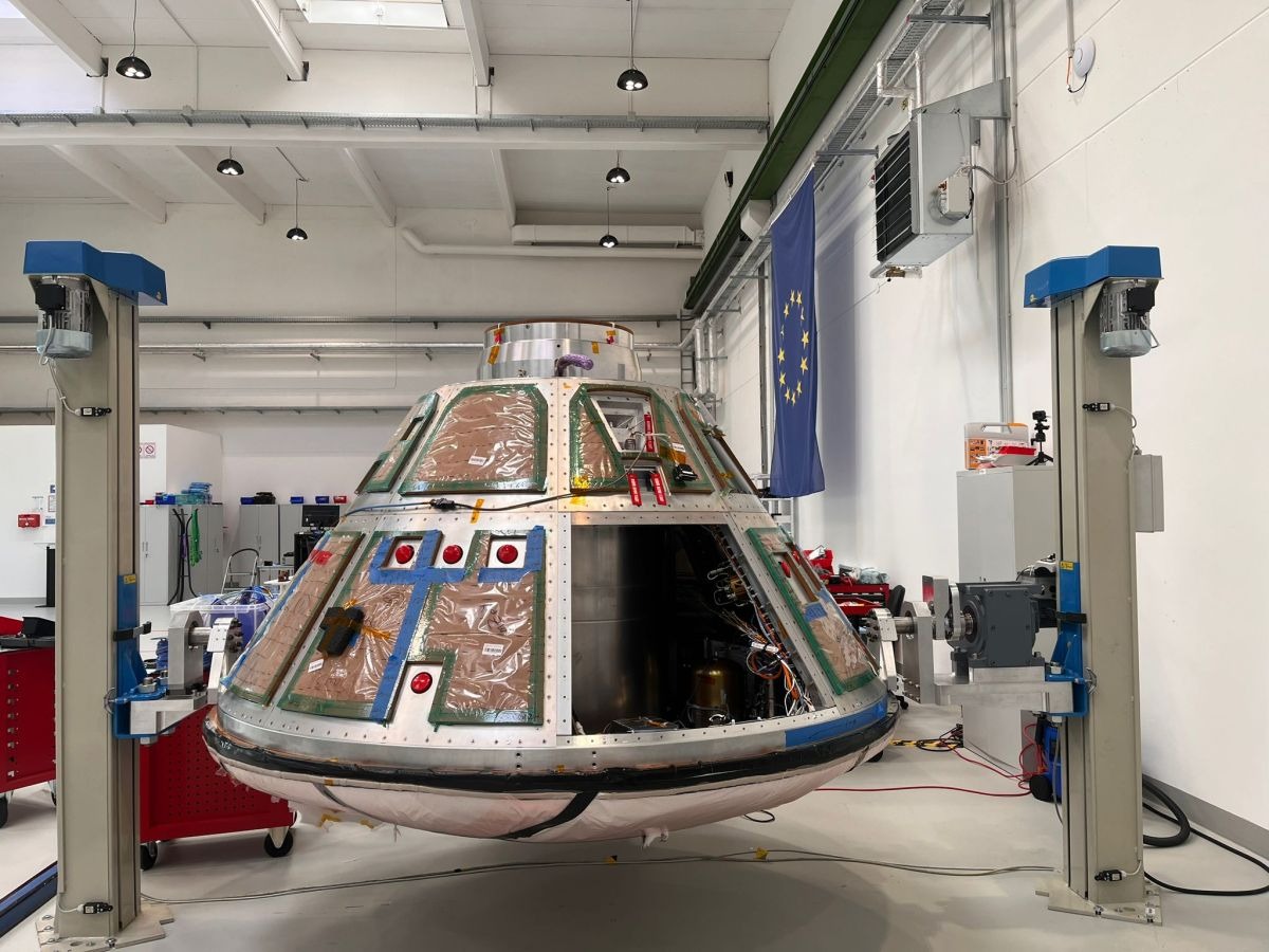 Корпус будущего грузового космического корабля для ESA