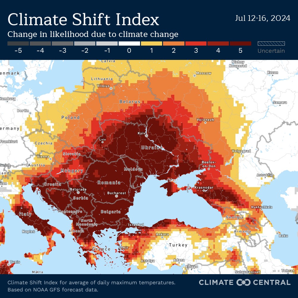 Спека в Україні