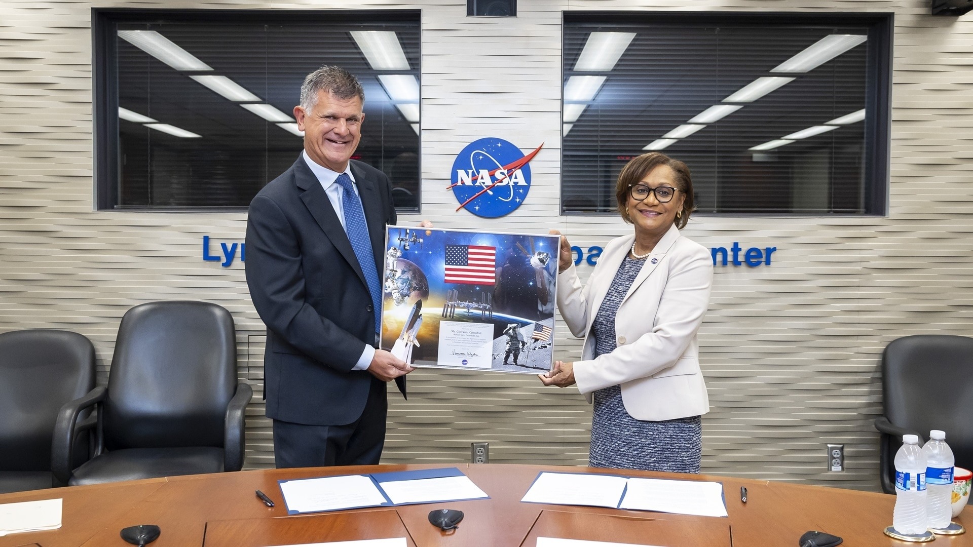 Підписання угоди між BP та NASA