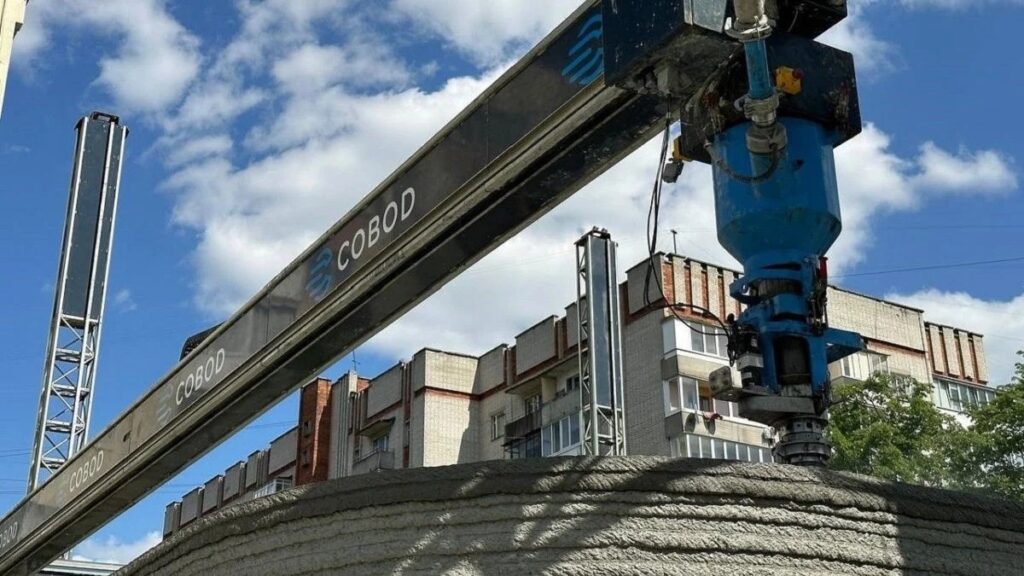 Будівельний 3D-принтер Будівельний 3D-принтер