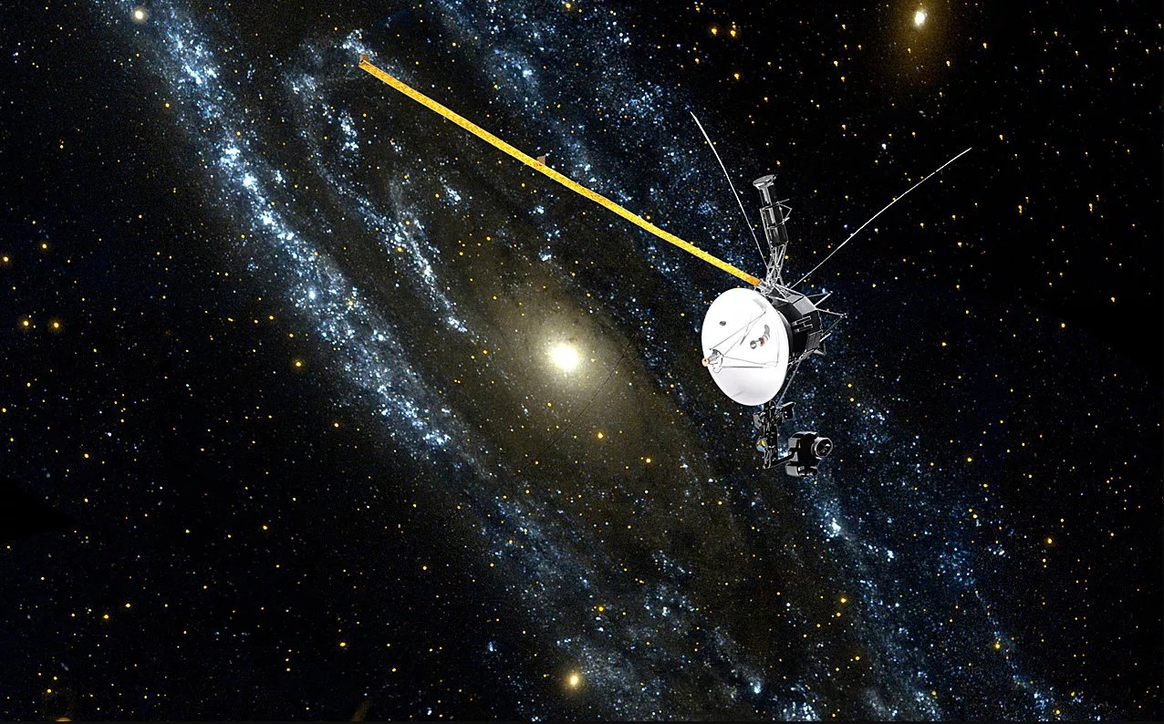 Ілюстрація космічного зонда Voyager 1