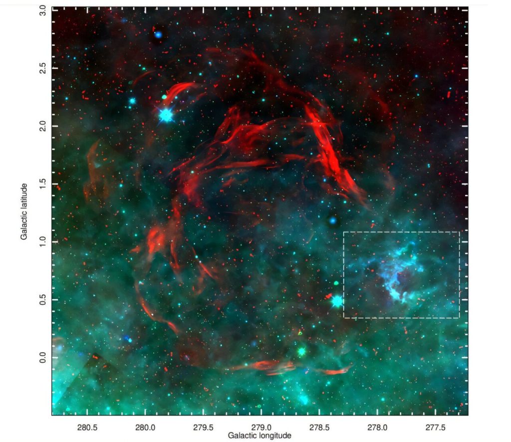 Остаток сверхновой G278.94+1.35