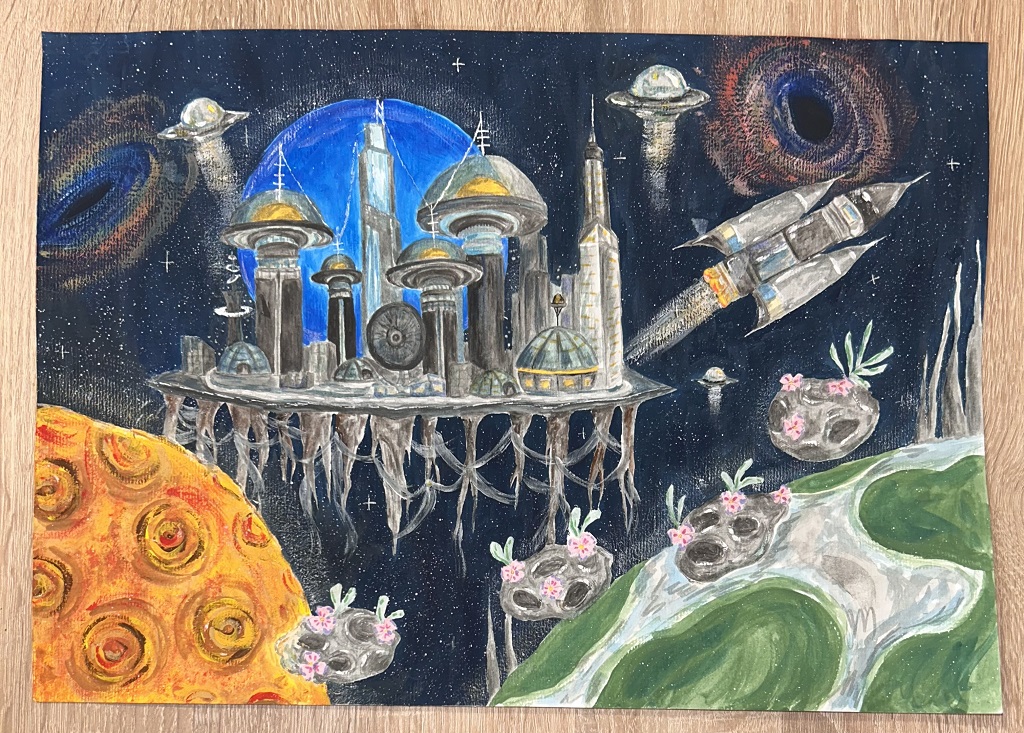 Рисунок участницы конкурса Екатерины Олейник