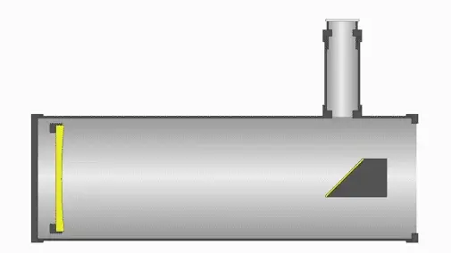 modern telescope. Reflector telescope light path