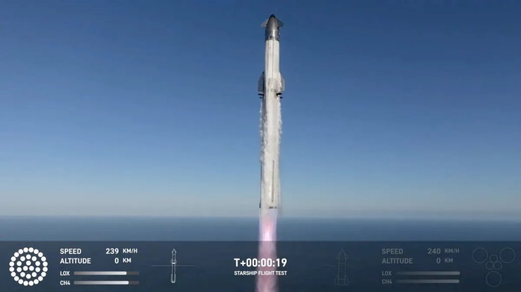 Старт Starship