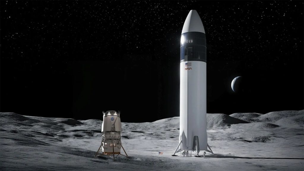 Blue Origin та SpaceX HLS Starship