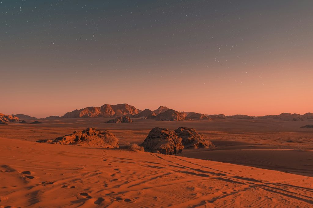 Mars landscape