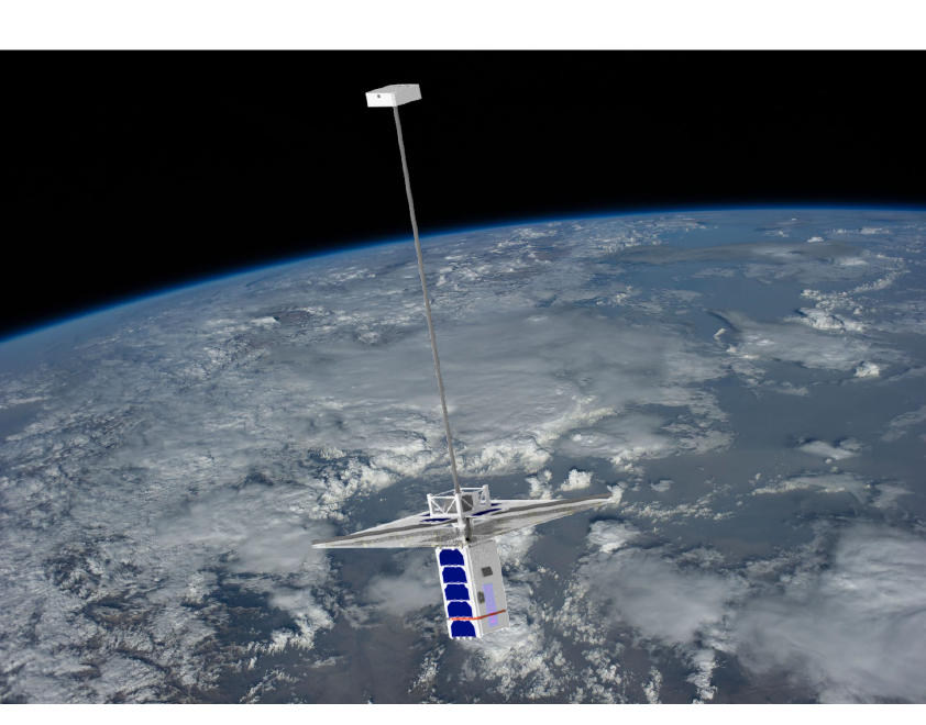 Спутник OrigamiSat-2 с экспериментальной антенной