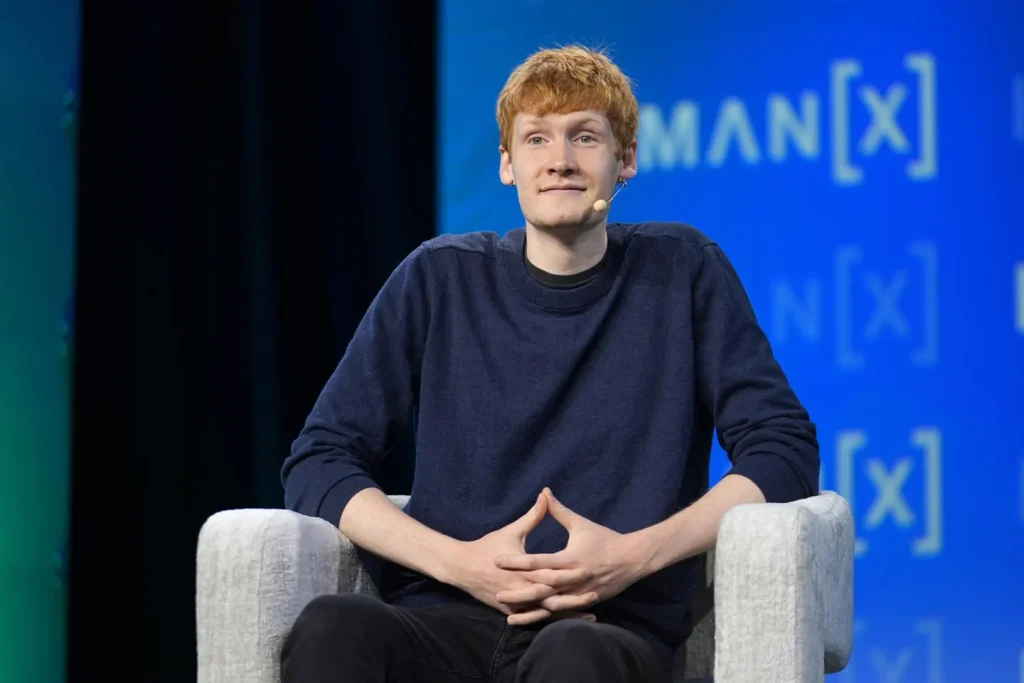 Майкл Труелл, співзасновник і CEO Cursor, на конференції HumanX