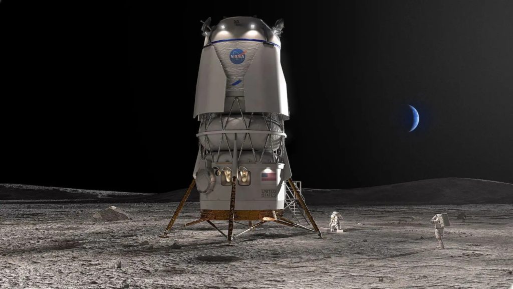 Концепція місячного посадкового апарата Blue Moon Mark 2