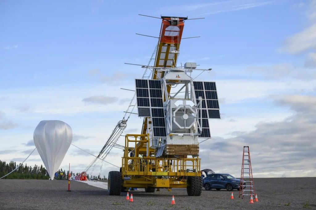Запуск стратосферної сонячної обсерваторії Sunrise III на повітряній кулі